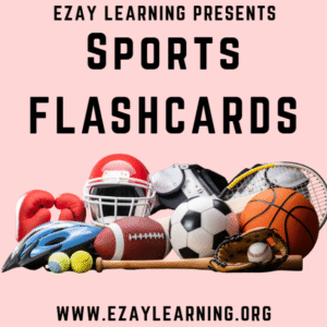 Sports Flash Cards – Real Pictures for Everyday Learning & Vocabulary Building (Copy)