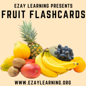 Fruits Flash Cards – Real Pictures for Everyday Learning & Vocabulary Building