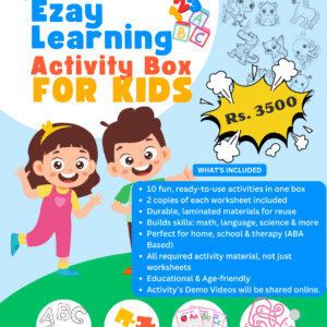 Ezay Learning Activity Box for Kids